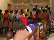 Choir Sings in Church