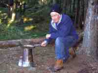 Cooking on the Tipi Blaze Stove in Norway